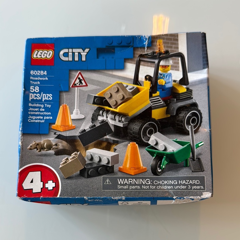 LEGO 60284 Roadwork Truck - 58 pcs